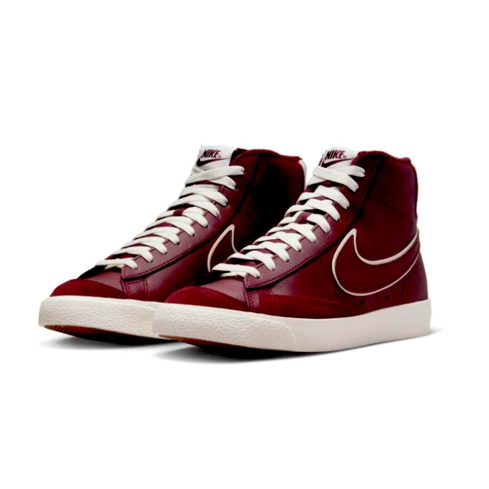 Nike BLAZER MID '77 PRM "NIGHT MAROON"